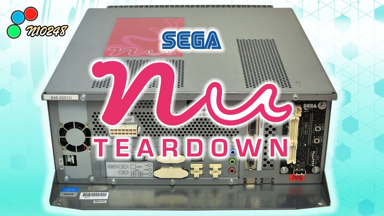 Sega Nu Arcade Board Hardware Teardown