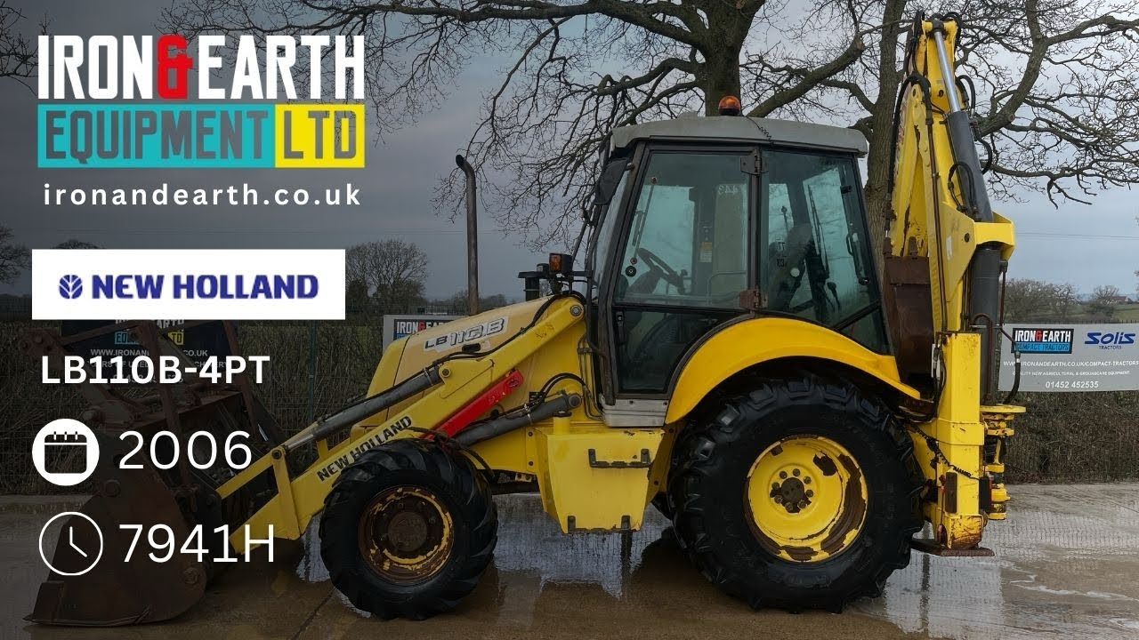 2006 New Holland LB110B-4PT Backhoe Loader