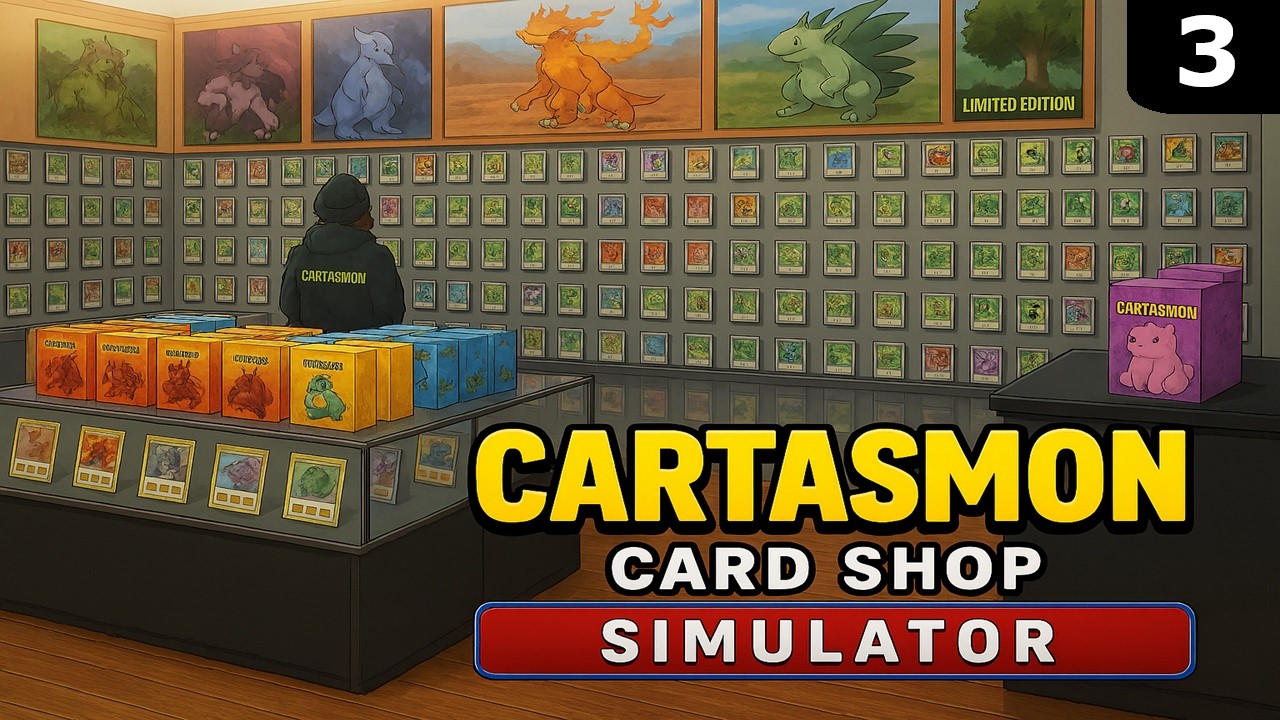 TCG Card Shop Simulator | Gameplay Español | Capítulo 3 - Peluches y dados