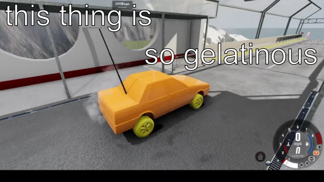 JellyCar in BeamNG Drive