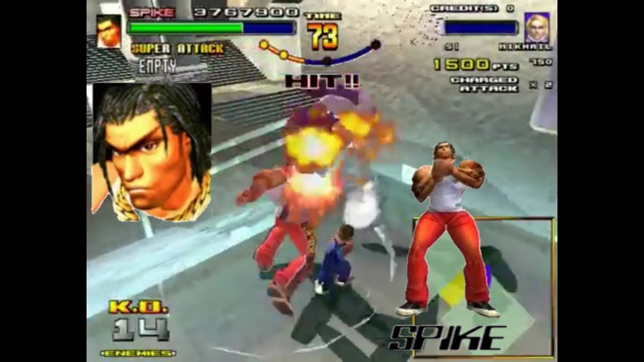 SPIKE OUT FINAL EDITION SPIKE HARDEST 通關