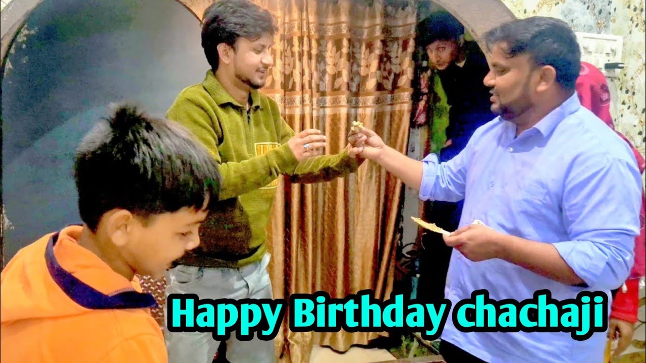 Chacha Ji Ka Birthday Celebration Vlog 🎂 | Family Fun & Masti #trending #vlog #youtube #dailyvlog 