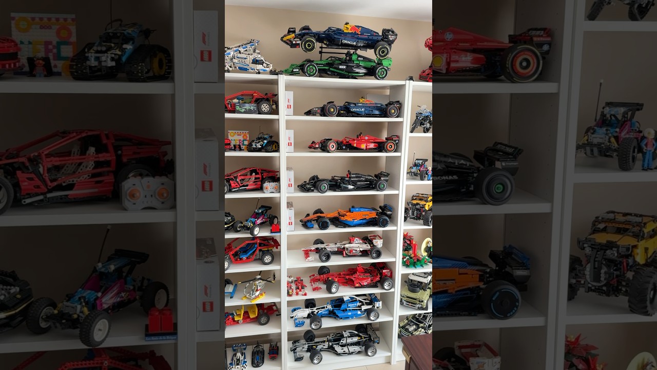Lego TECHNIC all Super car Collection 1/8 & 1/10 scale #automobile #lego #f1 #toys #collection