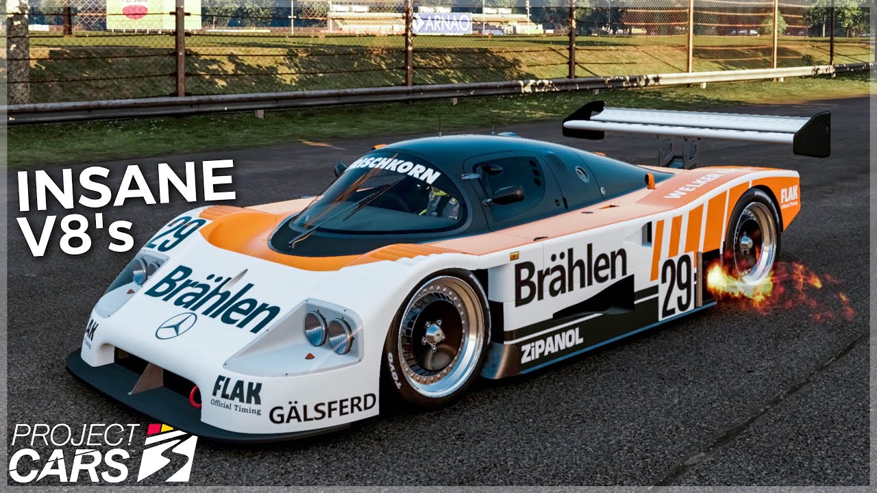 Project Cars 3 | Insane Sounding V8’s #1 | Fully Upgraded Cars (VANTAGE AMR, SAUBER C9 & MORE!)