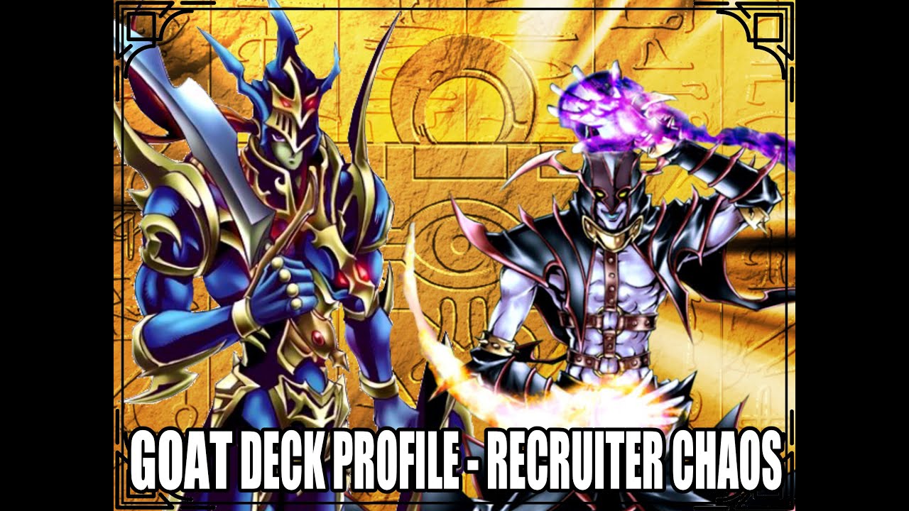 FEATURED DECK! Recruiter Chaos (GOAT Format) - Josh Todd