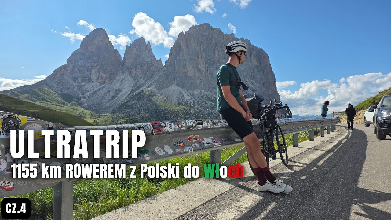 Najpiękniesza trasa w Dolomitach - Passo Sella, Gardena, Giau, Fedaia. 90 km 3224m | UltraTRIP cz. 4