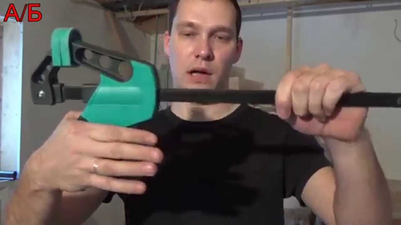Струбцина Wolfcraft видеообзор
