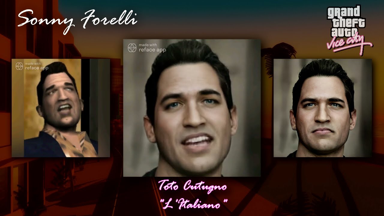 Wombo & Reface! GTA: Vice City characters sing, part 0.1