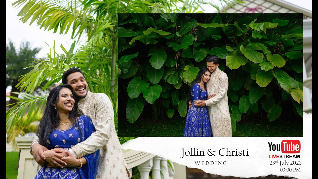 Joffin & Christy | Wedding Live Streaming | © Ocean Lights Media 2025