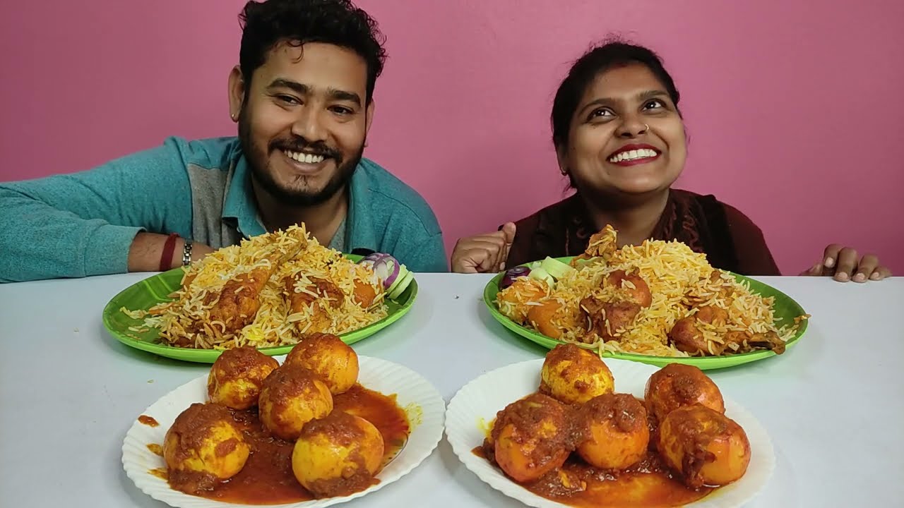 biriyani challenge and egg challenge
