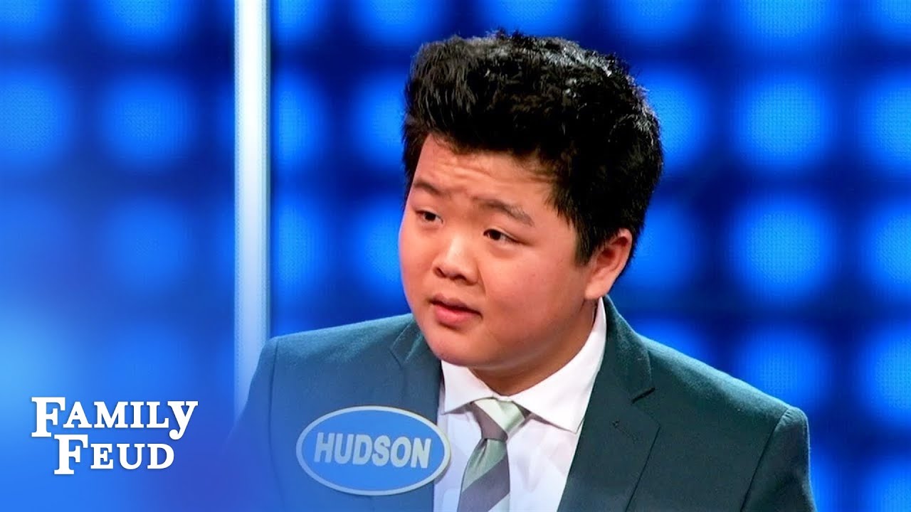 Skai Jackson and Hudson Yang face off! | Celebrity Family Feud