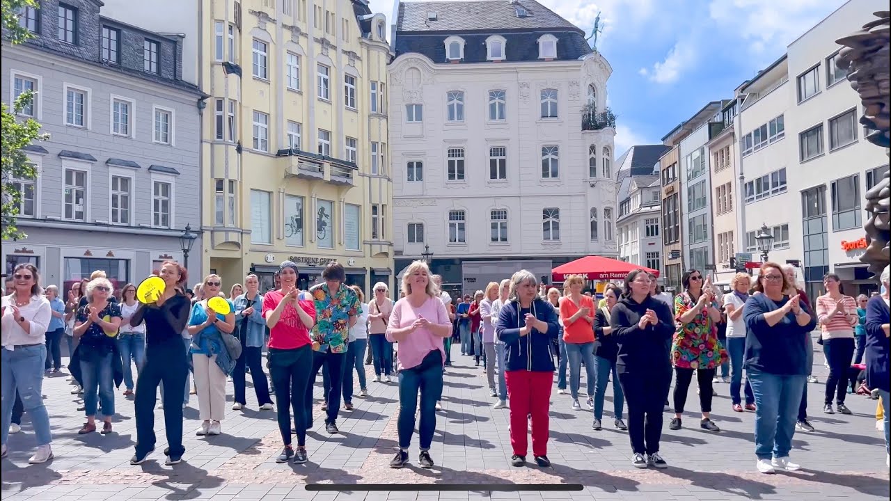 International Line Dance Flashmob 2024 Part 1 (Stand By Me) | Bonn & Siegburg, Germany
