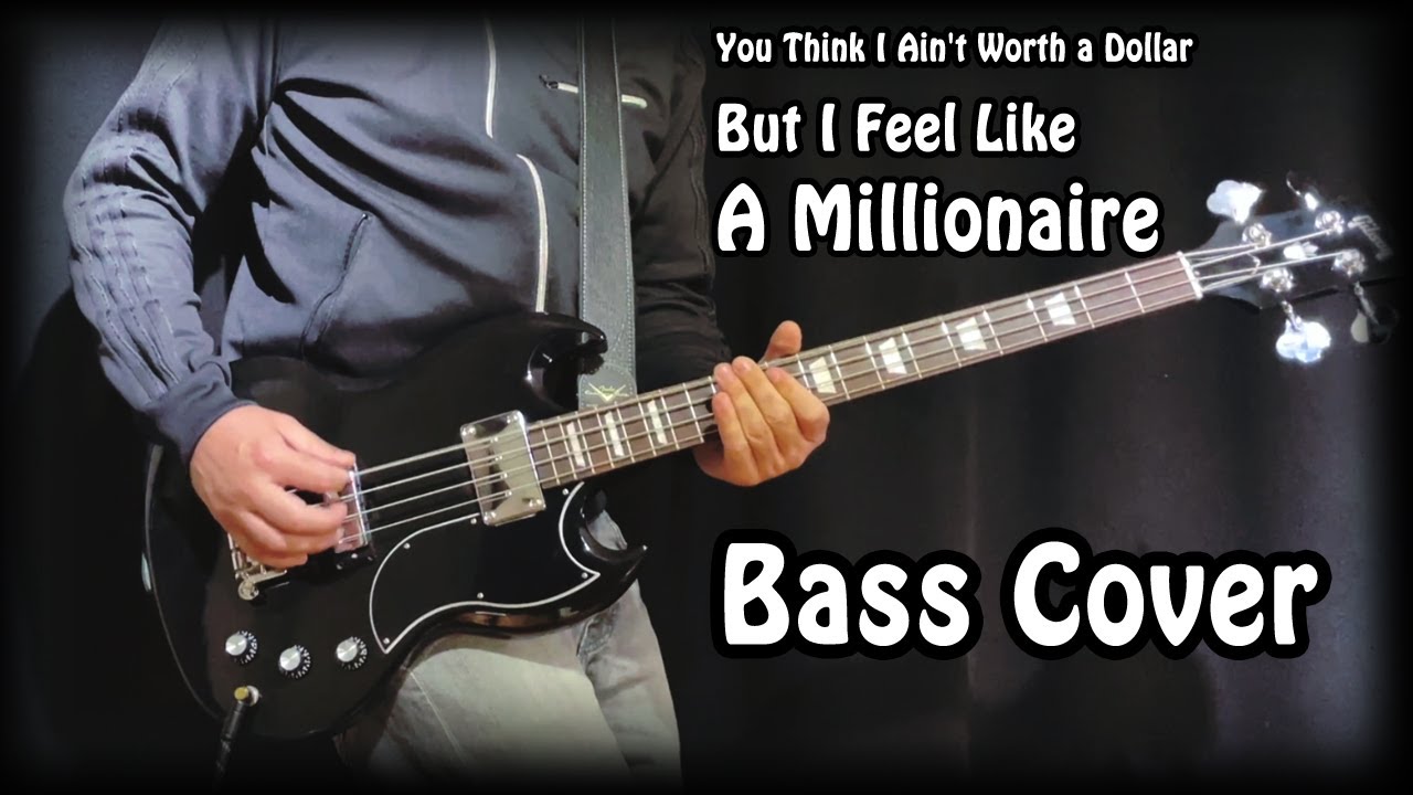 Queens Of The Stone Age - You Think I Ain't Worth...Millionaire Bass Cover on Gibson SG