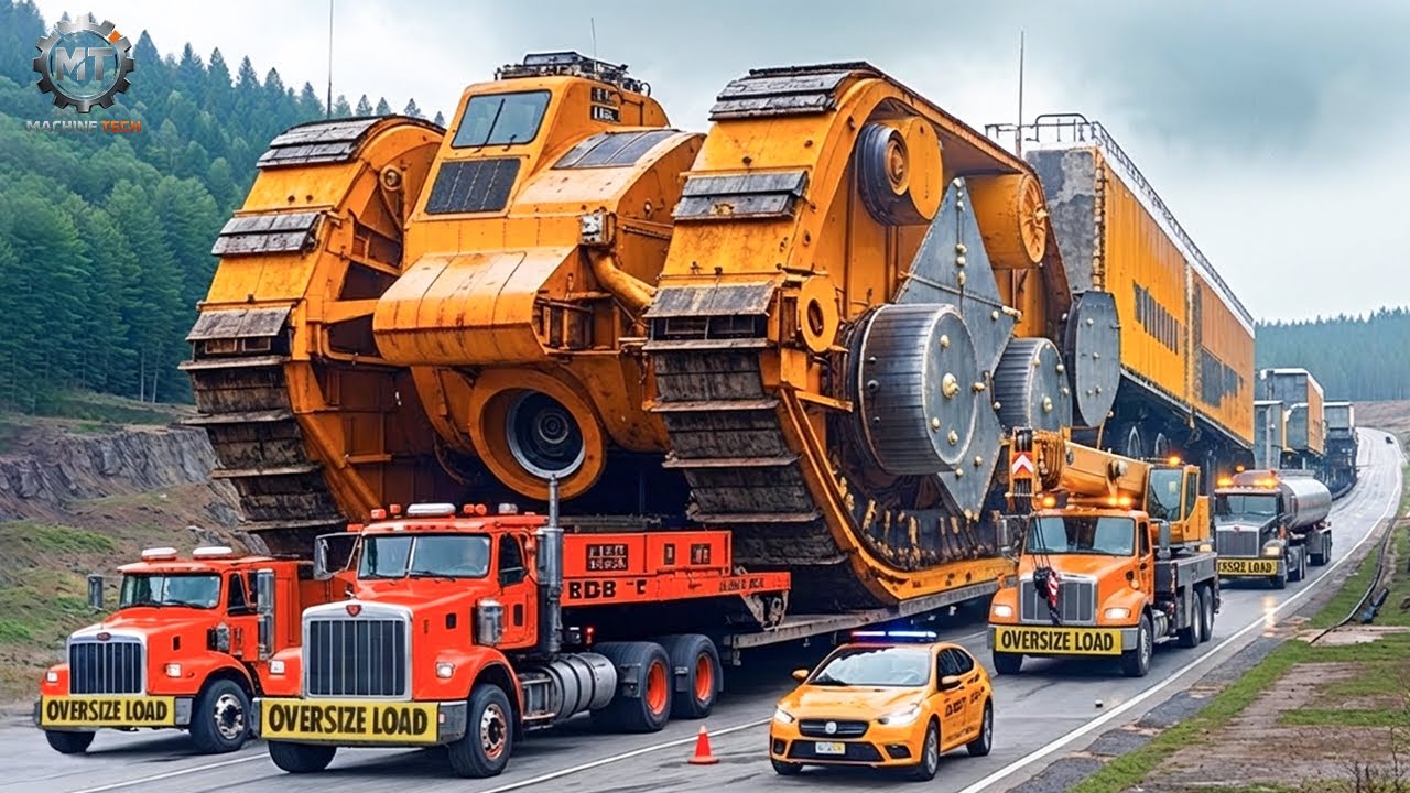 Dangerous Truck & Heavy Equipment Fails | Extreme Oversized Transport #4