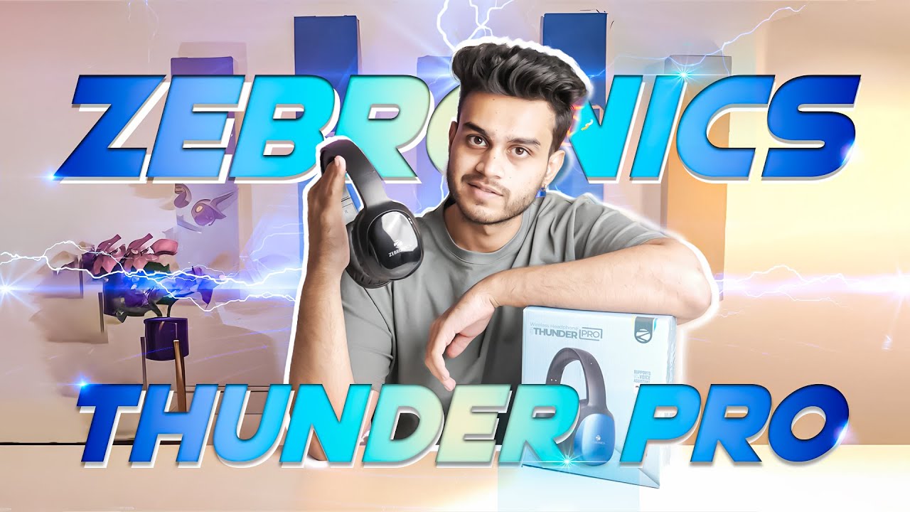 Zebronics Zeb Thunder Pro Unboxing & Review | Headphones Under 1000