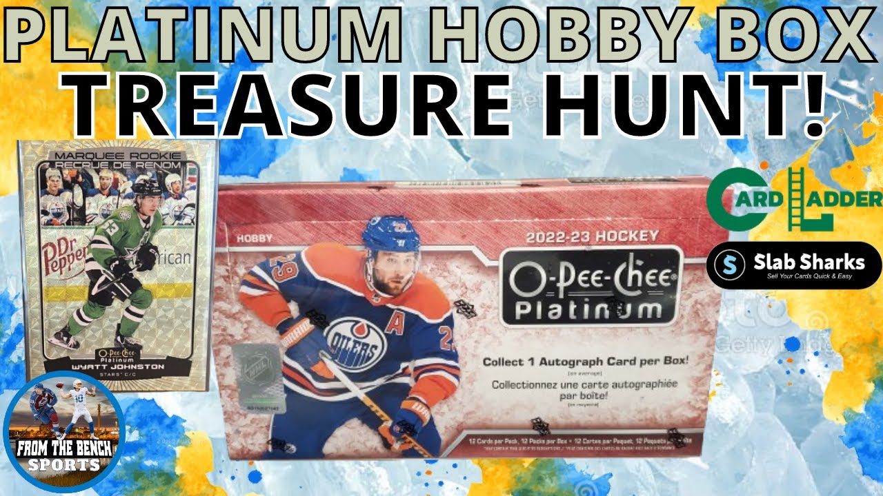 GOING GOLDEN TREASURER 1/1 HUNTING IN 2022-23 O-PEE-CHEE PLATINUM - $200 CANADIAN HOBBY BOX!