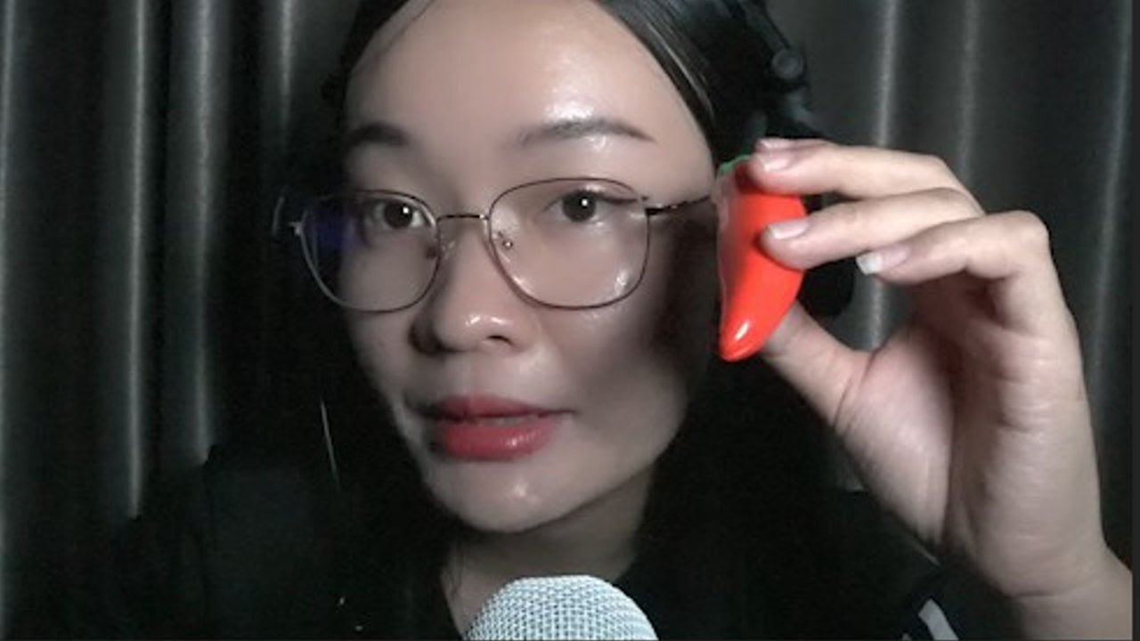 asmr mouth and hand movement sounds
