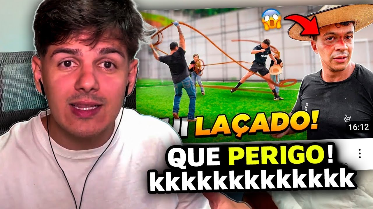 PENALIDADES NO LAÇO! 😂😂 - wardi REACT!