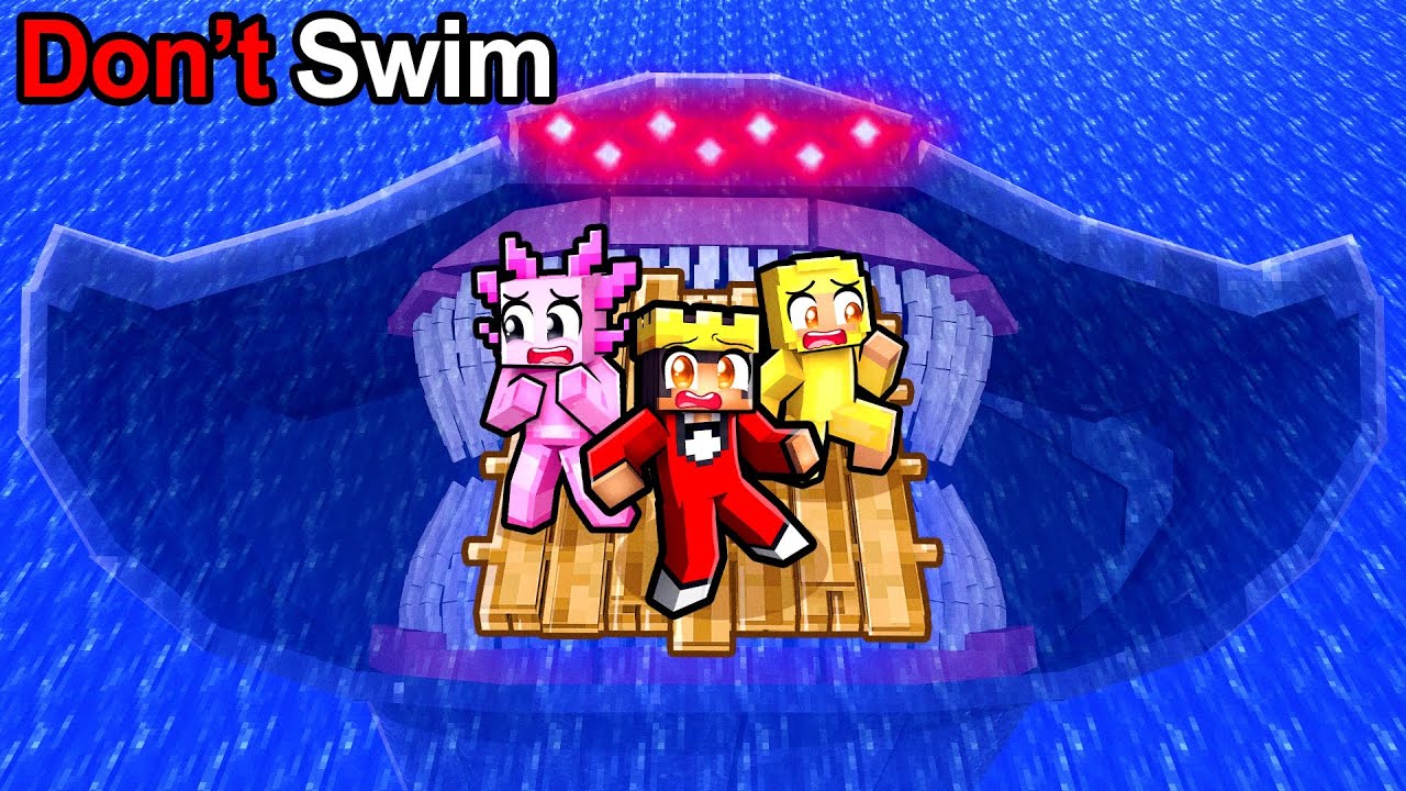 Surviving the EL GRAN MAJA on ONE RAFT on Minecraft!