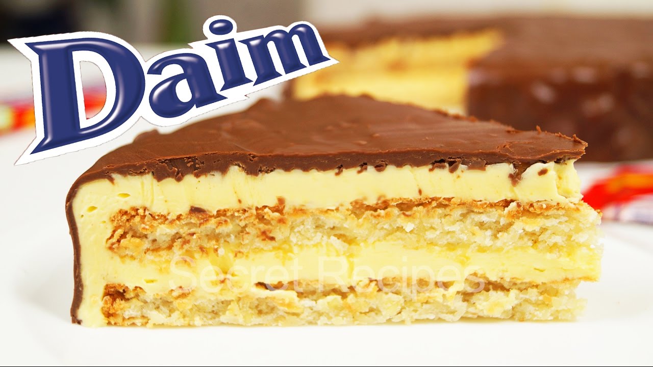 Шведский миндальный торт Daim. Торт из Икеа | Almondy Daim Cake