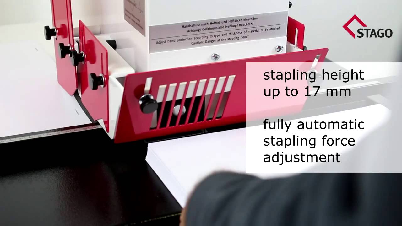 שדכן סיכות מקצועי STAGO HM 15   automatic stapling machine