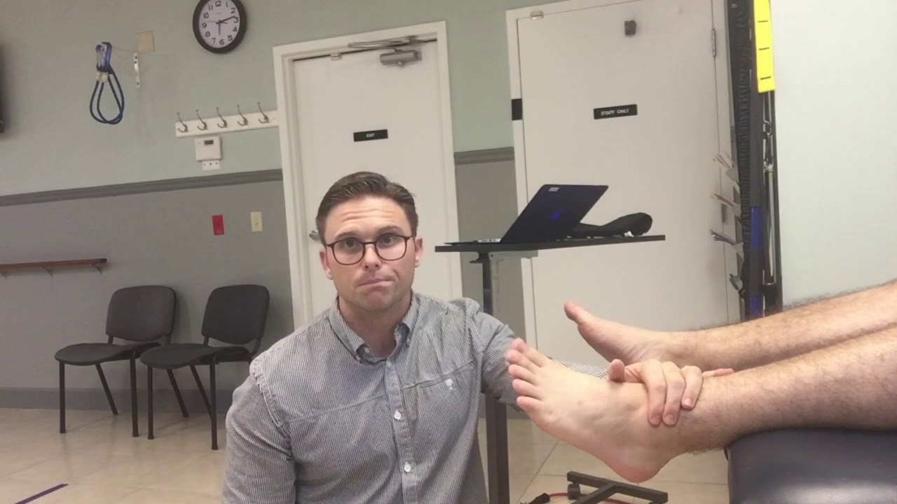 Example of Ankle Mobility Lacking