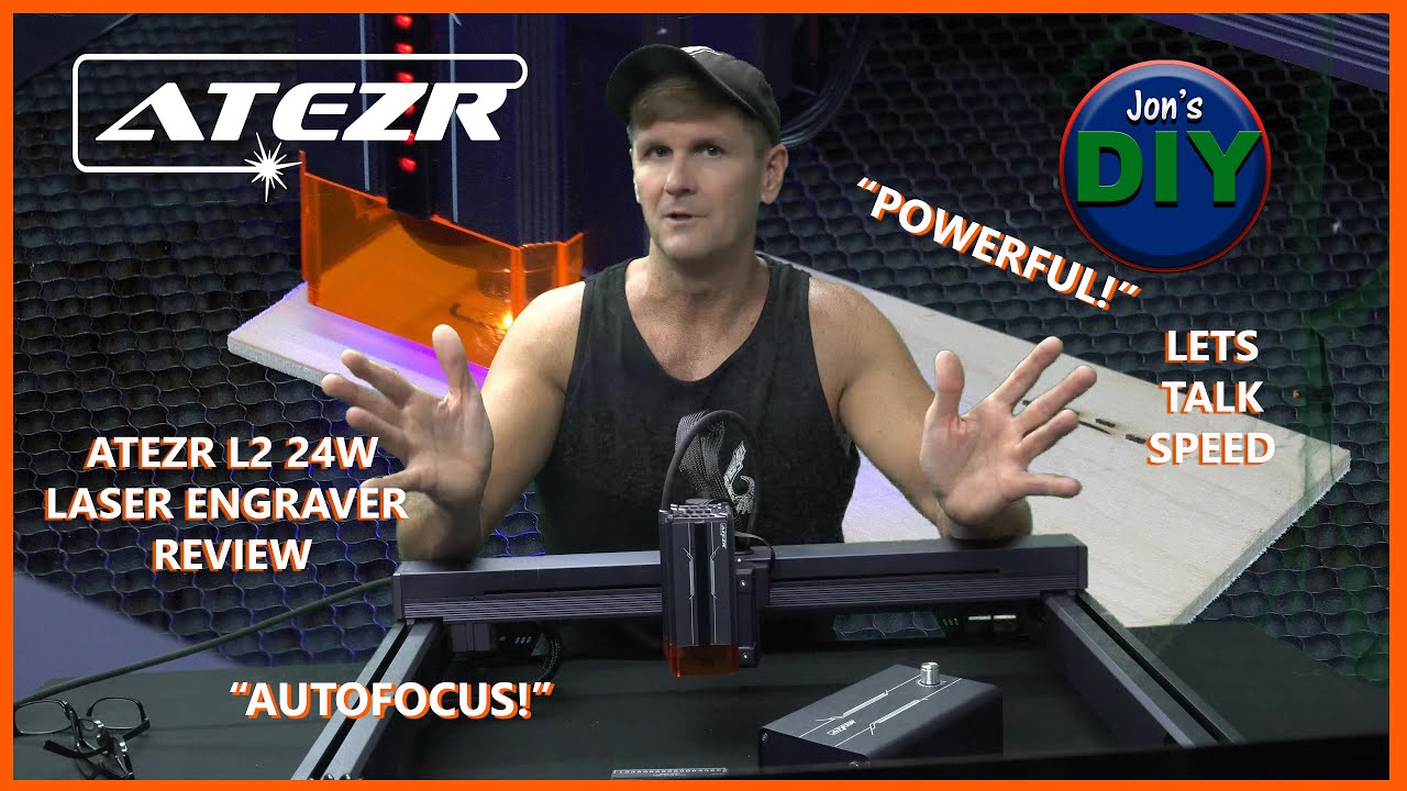 Atezr L2 24W Autofocus, Intelligent Air!  REVIEW (Jon's DIY)