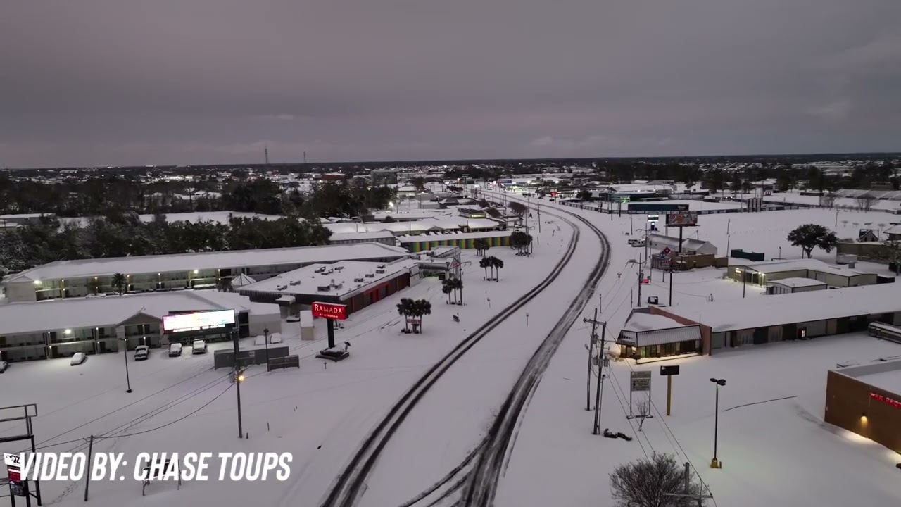 Snow Houma, Louisiana 1/21/25
