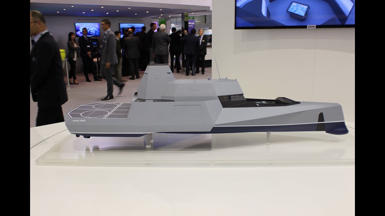 DCNS XWind 4000 innovative concept ship unveiled at Euronaval 2014