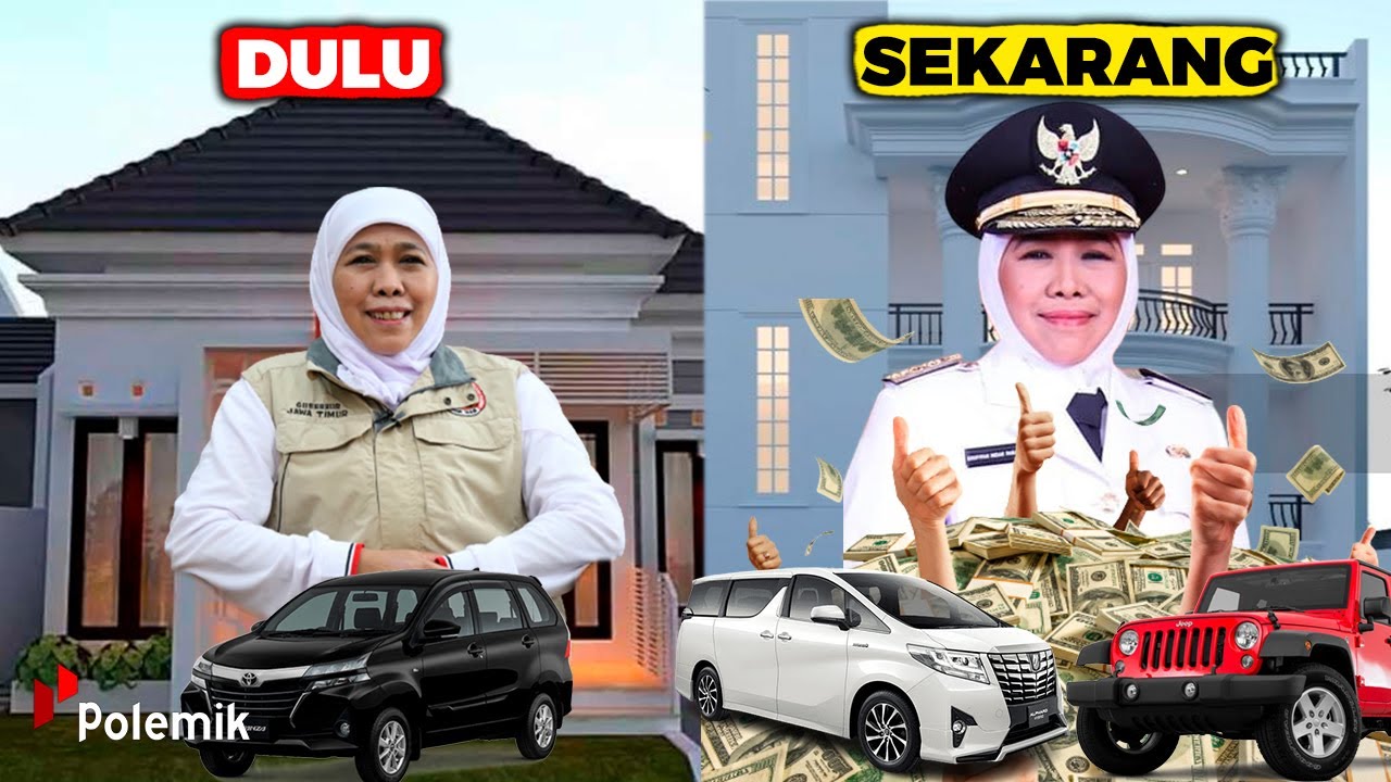 KAYA MENDADAK! KPK GELEDAH KANTOR KHOFIFAH! Terbongkar Sumber Kekayaan Gubernur Jawa Timur