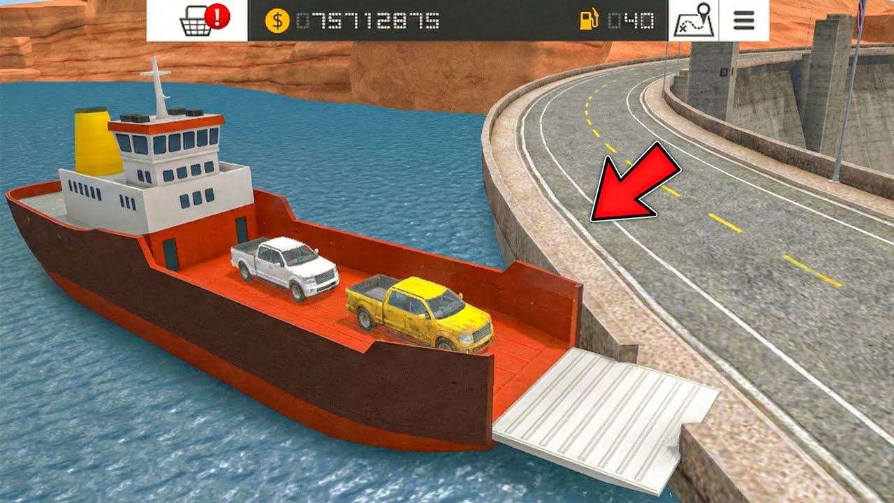 Cars Delivered With New Ship In Fs18 | Fs18 Multiplayer | Timelapse |