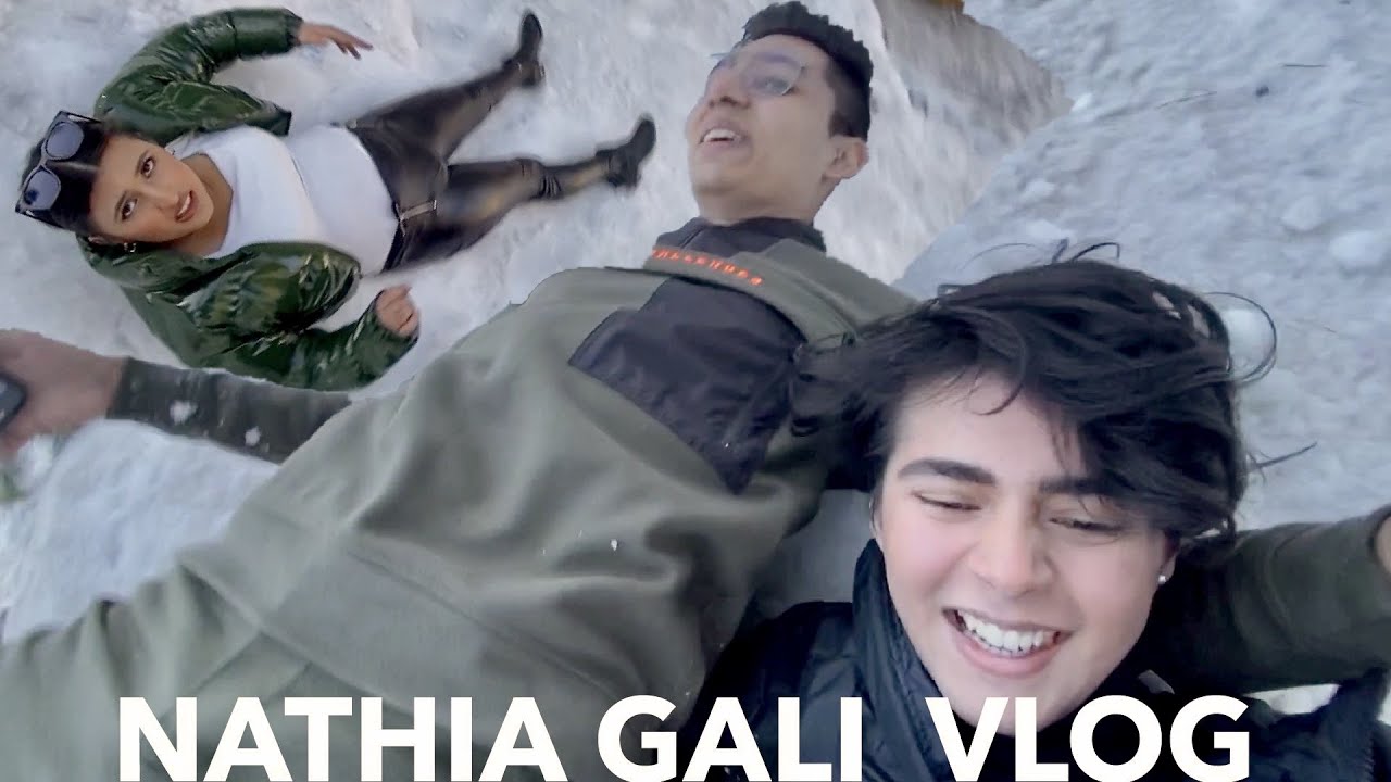 THIS WAS A BAD IDEA!!!  WE SLIPPED DOWNHILL 😫 | Nathia Gali Vlog