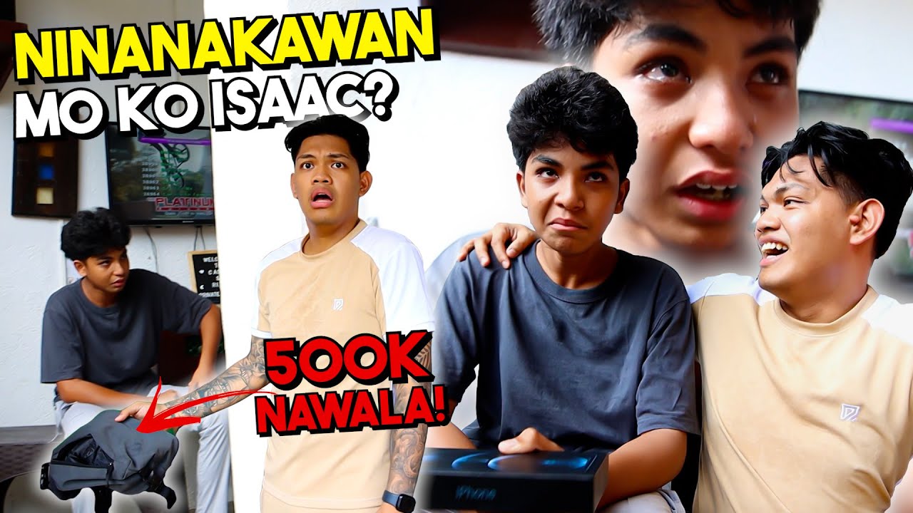 MAGNANAKAW PRANK KAY ISAAC + SURPRISE IPHONE