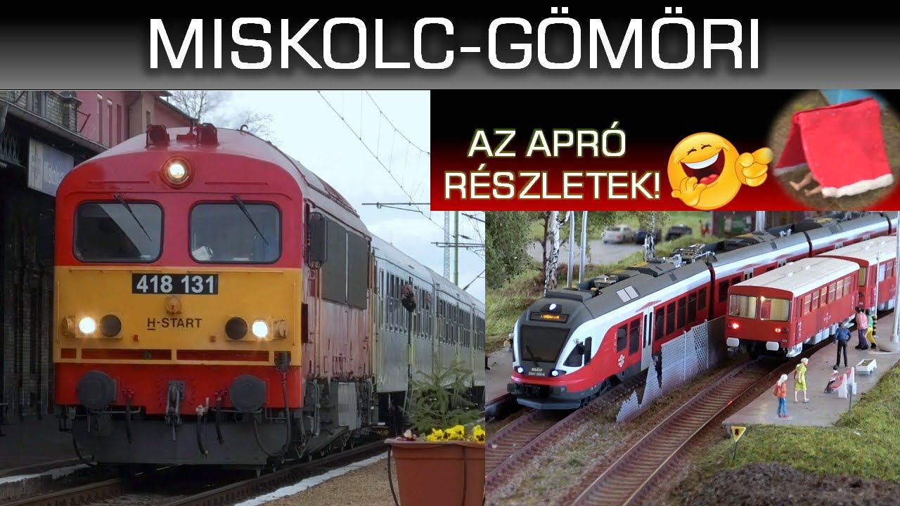 Vasúton és Terepasztalon! Vonatok és Vasútmodell kiállítások Miskolc Gömöri pályaudvaron 2023