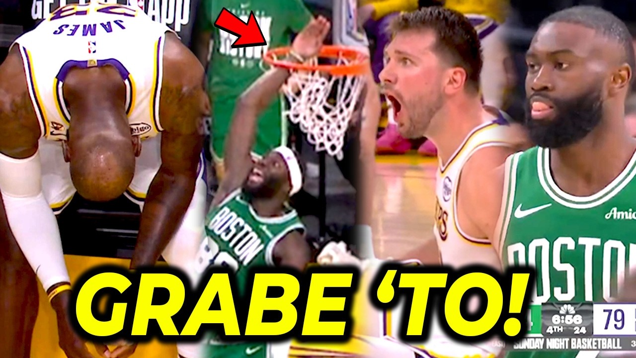 Di kinaya ni LeBron ang nangyari, Lakers vs Celtics controversial game| LBJ HISTORY!
