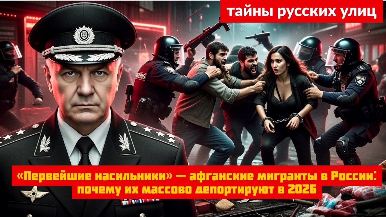 Афганские мигранты как насильники: причины депортаций в России 2026