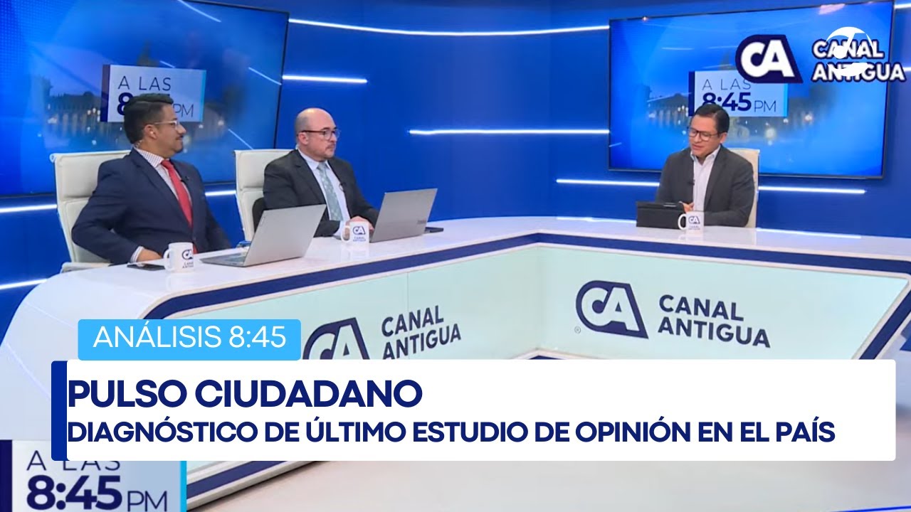 Análisis | Pulso ciudadano: diagnóstico y significados del último estudio de opinión en Guatemala