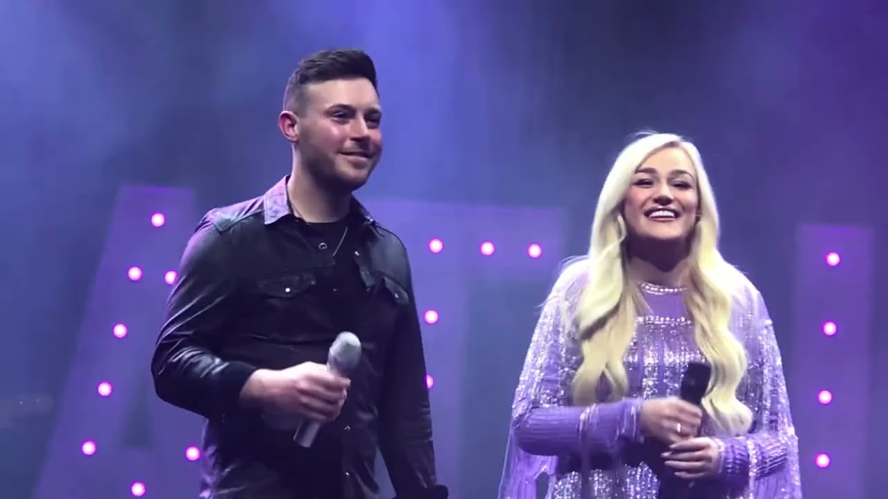 Nathan Carter & Claudia Buckley singing “Forever & Ever, Amen” - London Palladium, 19th March 2023.
