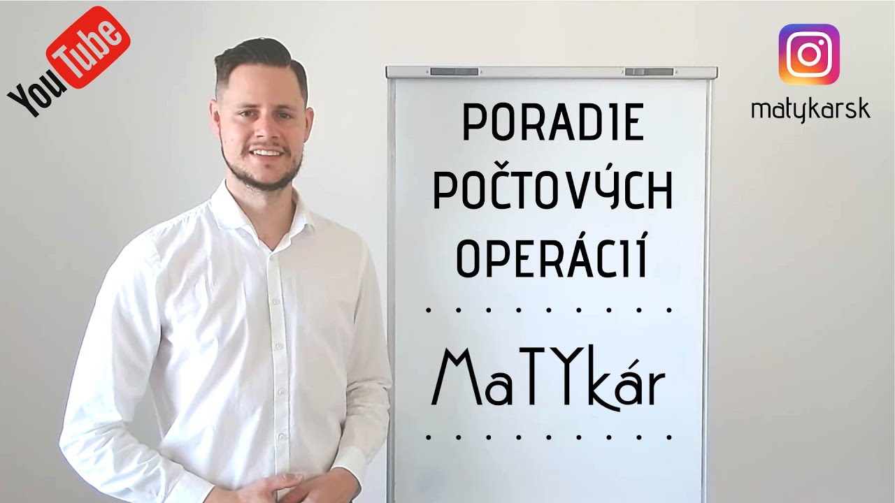 PORADIE POČTOVÝCH OPERÁCIÍ - 3 rady + riešenie príkladov