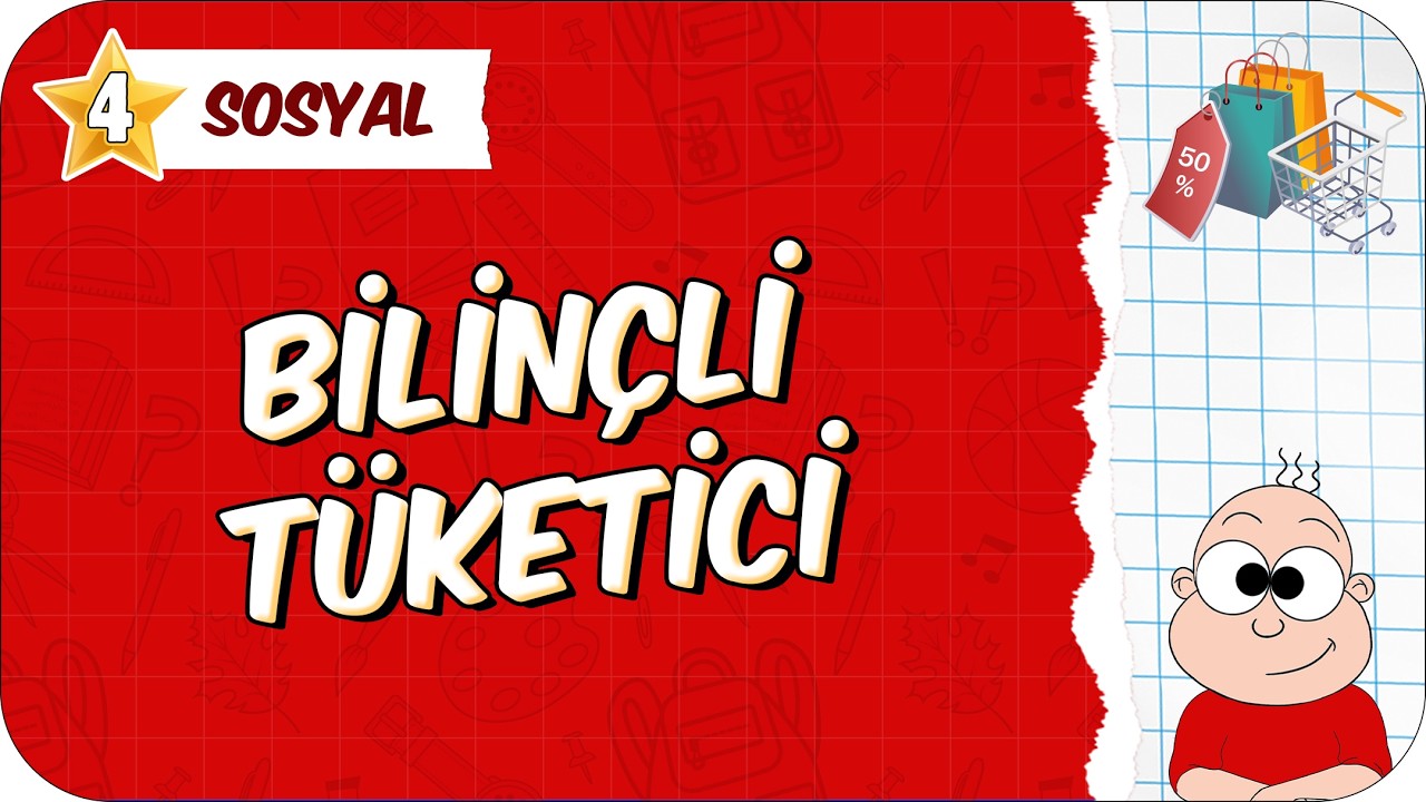 Bilin&ccedil;li T&uuml;ketici 📕 4. Sınıf Sosyal #2026