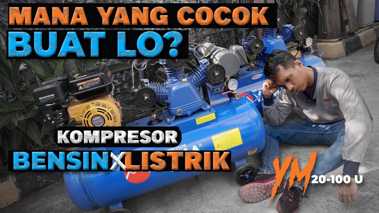 Ungkap Fakta MENGERIKAN ! Kompresor Engine (Bensin) vs Kompresor Motor (Listrik)