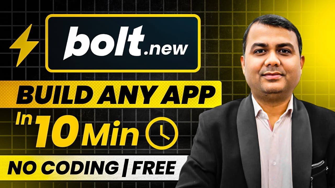 Complete Bolt.new Tutorial: Build Apps in Minutes Without Coding | Step-by-Step Guide | 207