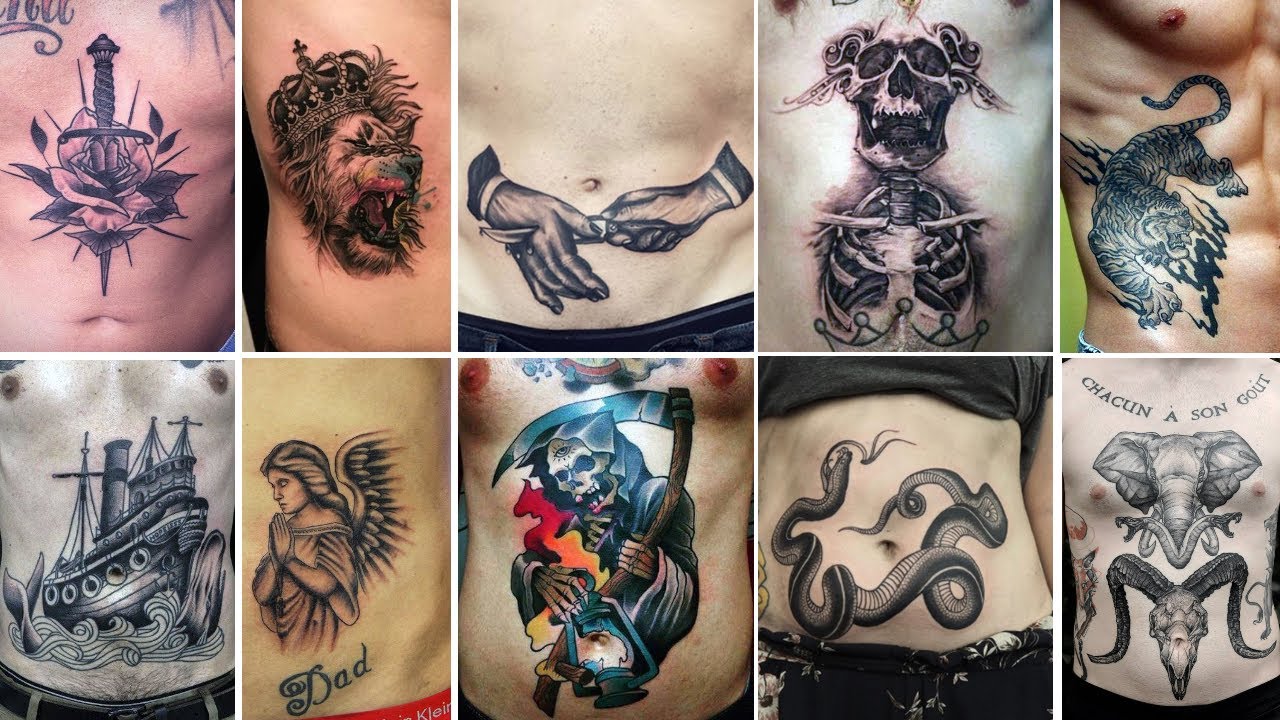Best STOMACH Tattoos for Men 2021 | Mens Tattoo Ideas | Tattoo Designs for Boys | Just Tattoos