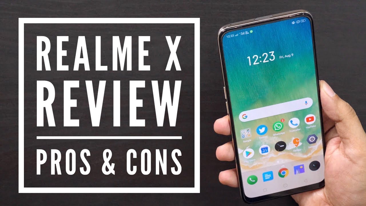 Realme X Review with It's Pros & Cons
