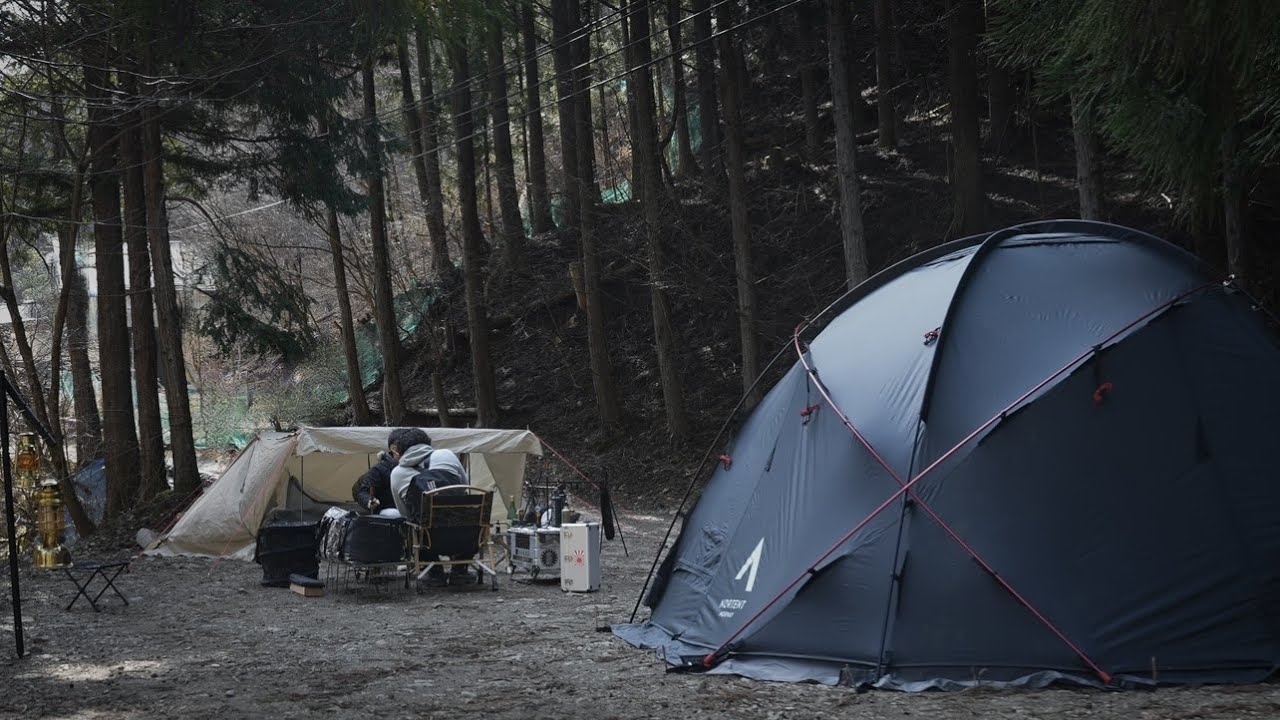 【ノルテント】お気に入りギアにお酒は最高🔥キャンプギア紹介🏕デバイスワークス キャンプ道具 ノルテント#307