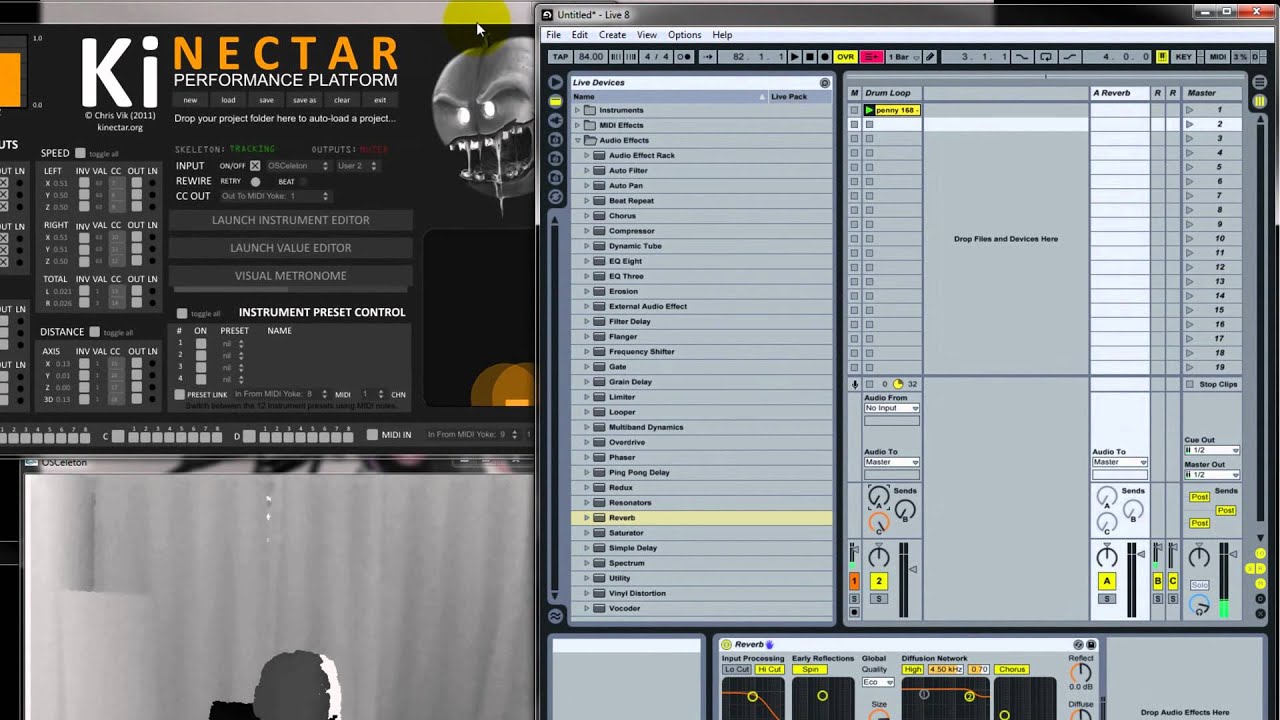 Kinectar - Tutorial 1 (The Basics & CC Output)