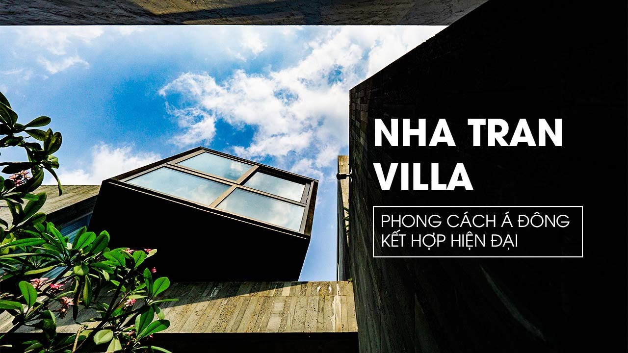 Phong cách nhiệt đới Á Đông kết hợp kiến trúc hiện đại
