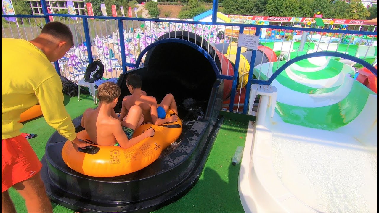 Go pro 7 black - Black Hole Water Slide at Eforie Water Park