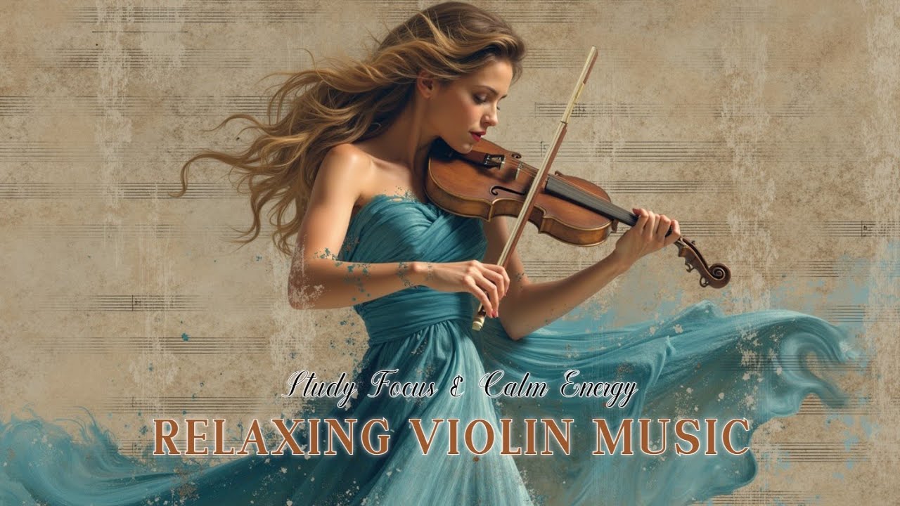 Relaxing Violin Music 💖 для фокуса на учебе и спокойной энергии