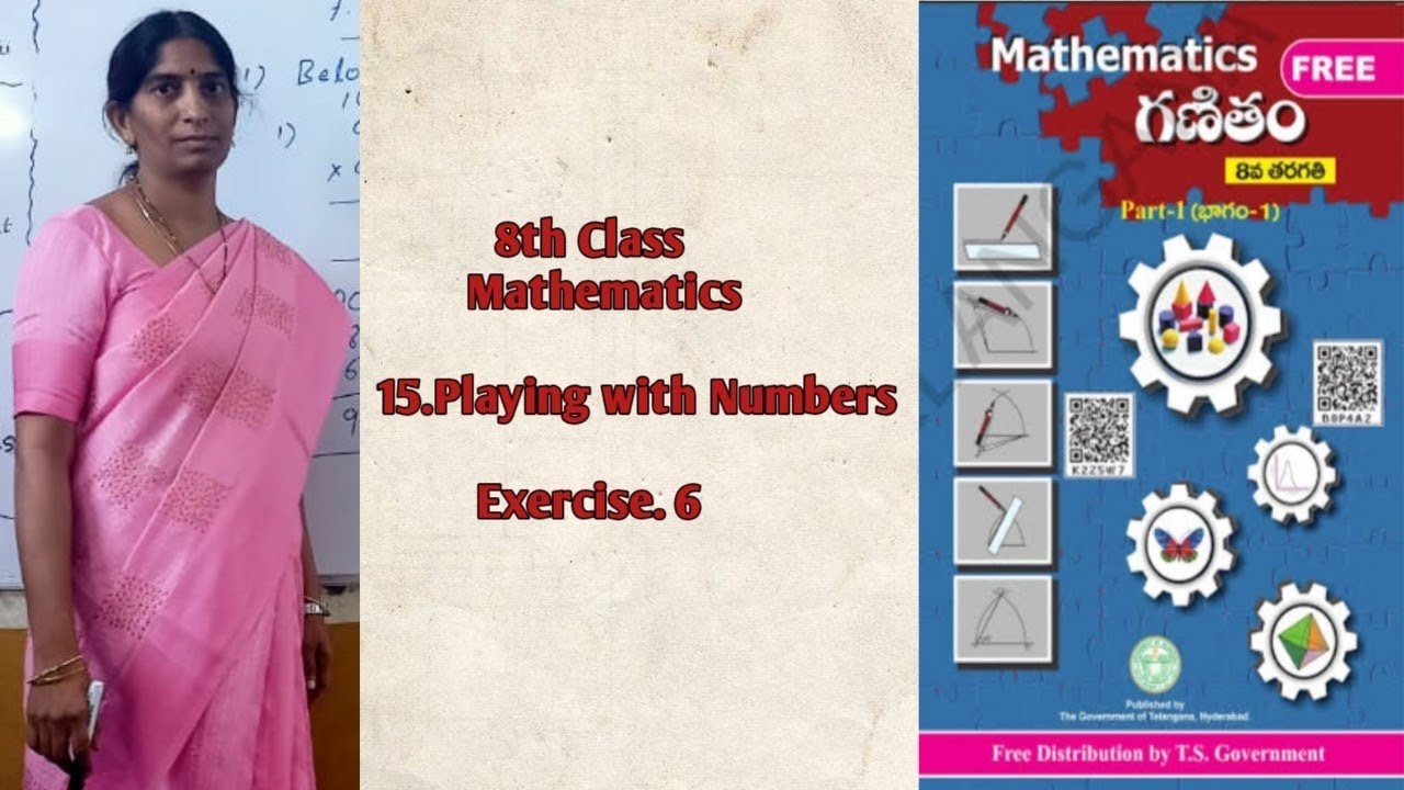 8th exercise 15.6/8thClass Maths exercise 15.6/8thClass Maths Playing with Numbers/8thClass Chapt.15